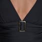 Womens DKNY Solid Buckle Front One Piece Swimsuit - image 3