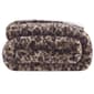 Mantolok Faux Rabbit Fur to Sherpa Leopard Throw - image 3