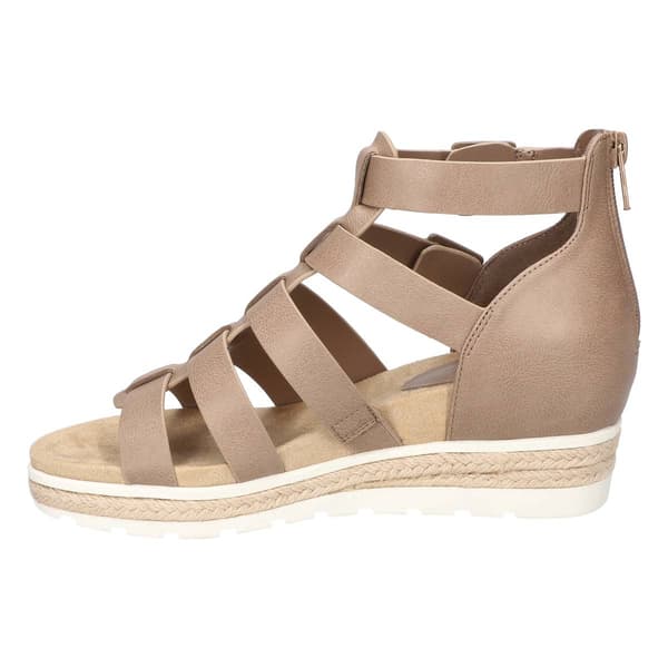 Womens Easy Street Simone Gladiator Platform Wedge Sandals