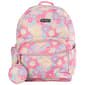 Girls Jessica Simpson 70''s Retro Floral Nylon Backpack - image 1