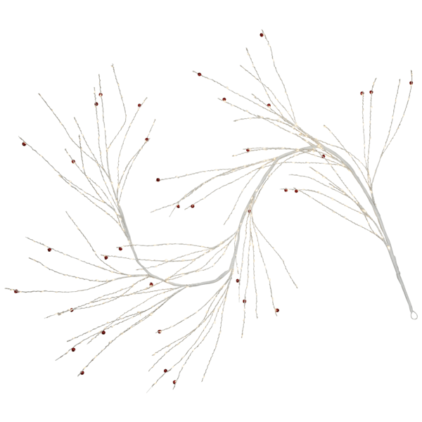 Northlight Warm White Pre-Lit Christmas Garland with Jingle Bells