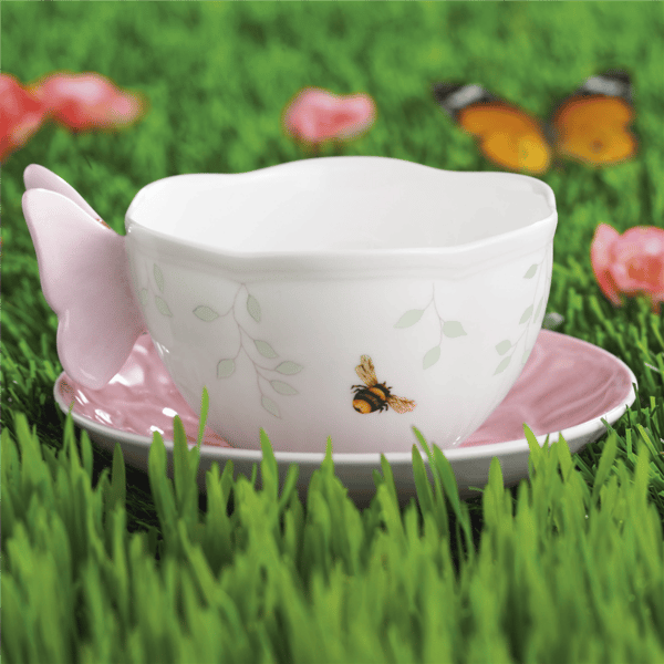 Lenox® Butterfly Meadow® Floral Pink Cup & Saucer