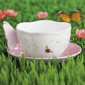 Lenox® Butterfly Meadow® Floral Pink Cup & Saucer - image 4