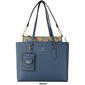Nanette Lepore Jaelyn Solid Tote w/Baguette &amp; Air Tag Card Case - image 4
