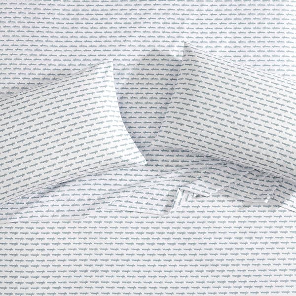 Wrangler Stamped Logo Microfiber Sheet Set