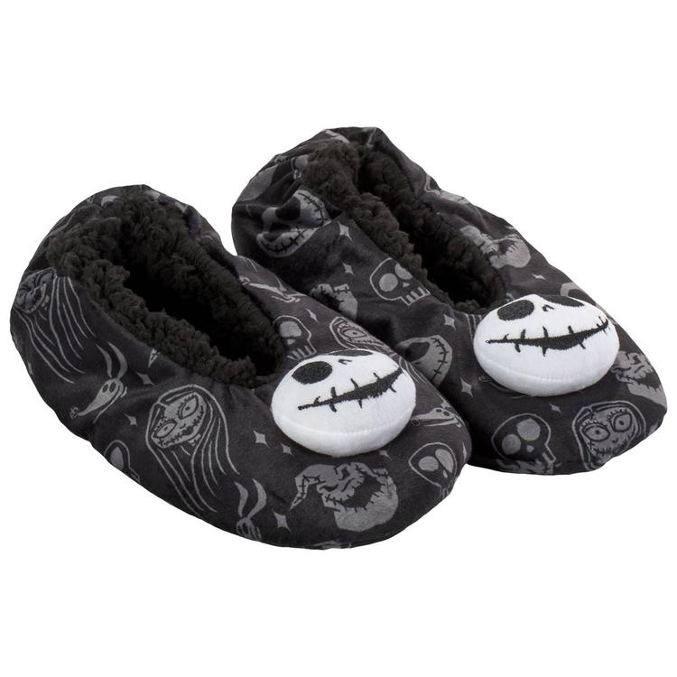 Womens Disney 3D Nightmare Before Christmas Slipper Socks