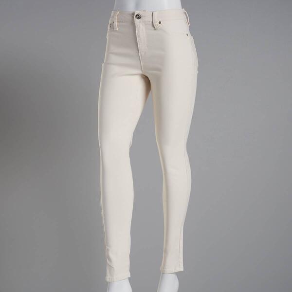 Juniors YMI(R) Hyper Stretch Mid Rise Solid Skinny Pants - image 