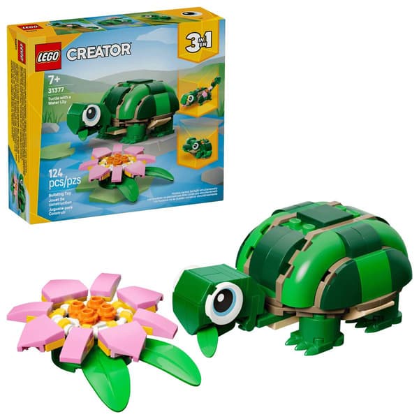 LEGO(R) Creator 3-in-1 Turtle with Water Lily Building Kit