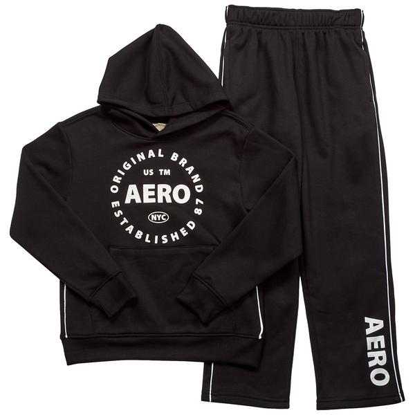 Boys (8-12) Aeropostale 2pc. Fleece Hoodie Sweatpants Set - image 