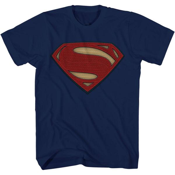 Young Mens Superman&#40;tm&#41; Logo Graphic Tee - image 