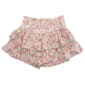 Girls (7-16) No Comment Floral Smocked Tiered Skort - image 1