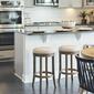 New Ridge Home Goods Victoria Counter-Height Backless Barstool - image 2