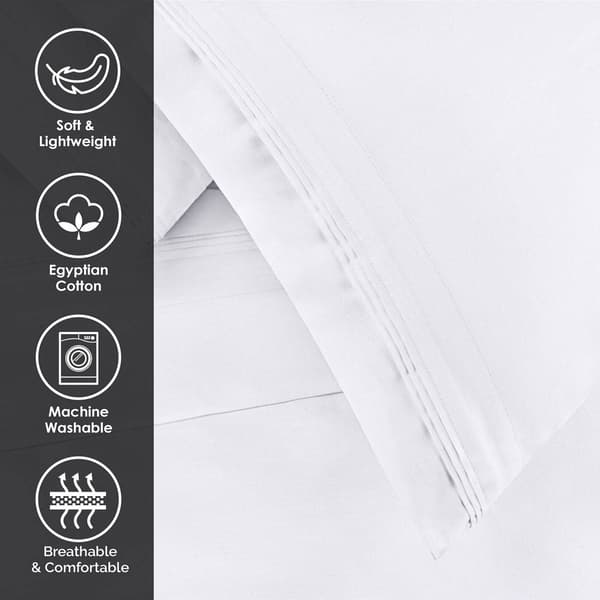 Superior 650 Thread Count Solid Deep Pocket Sheet Set