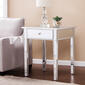 Southern Enterprises Mirage Mirrored Accent Table - image 1
