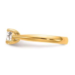 Pure Fire 14kt. Gold 1ctw. Certified Lab Grown Diamond Ring