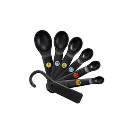 OXO Good Grips&#40;R&#41; 7pc. Plastic Measuring Spoons - Black