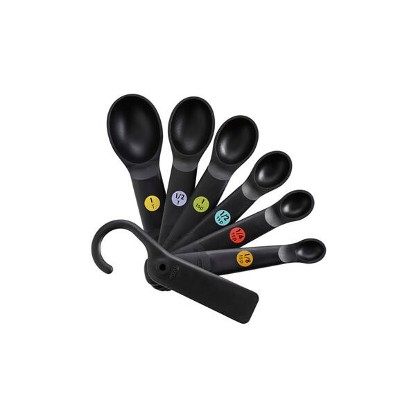 OXO Good Grips&#40;R&#41; 7pc. Plastic Measuring Spoons - Black - image 