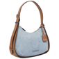 True Religion Denim Raised Horseshoe Hobo Bag - image 2