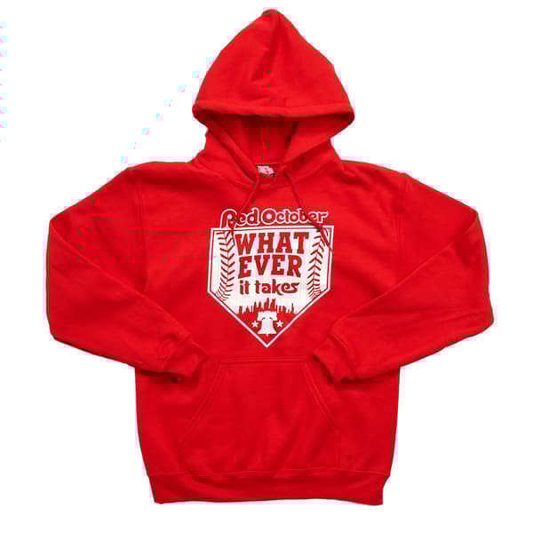 Mens Tailgate Philadelphia Baseball Whatever it Takes Hoodie - image 