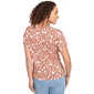Petite Skye&#8217;s the Limit Spicy Graphic Abstract V-Neck Blouse - image 2