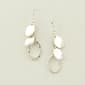 Freedom Nickel Free Silver Accents Dangle Earrings - image 1