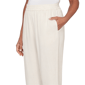Womens Alfred Dunner Natural Wonder Linen Blend Pull On Pants - image 5