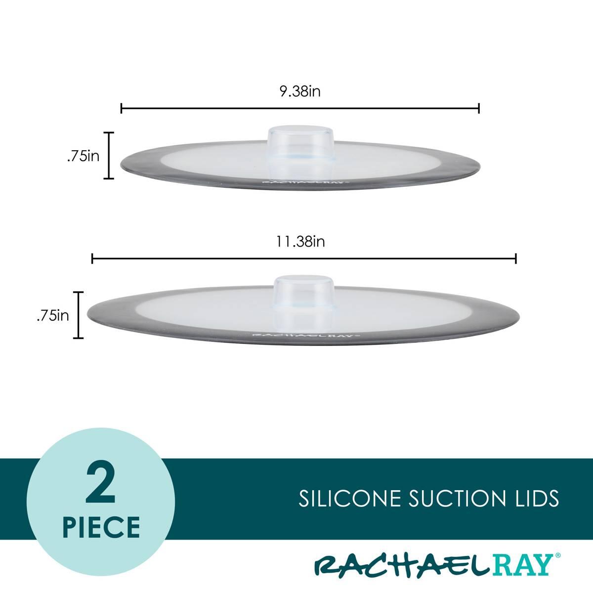 Rachael Ray 2pc. Silicone Suction Lid Set