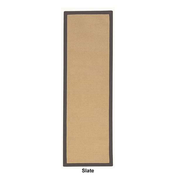 Linon Athena Sisal Runner - 2x8