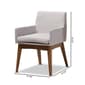 Baxton Studio Nexus Dining Armchairs - Set of 2 - image 8