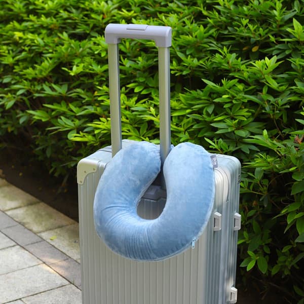 Rejuve Health Wellness Memory Foam Travel Neck Pillow