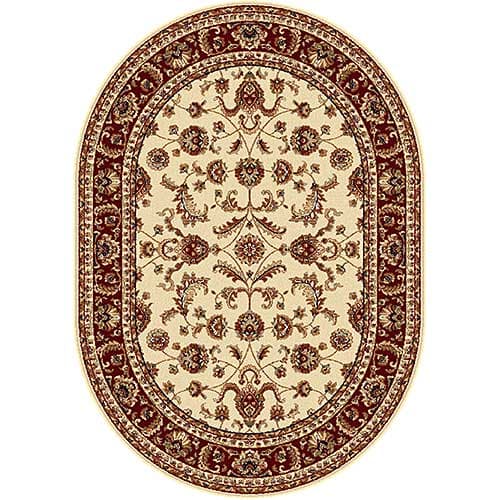 Tayse Sensation Sariya Vineyard Oval Area Rug - Beige - image 