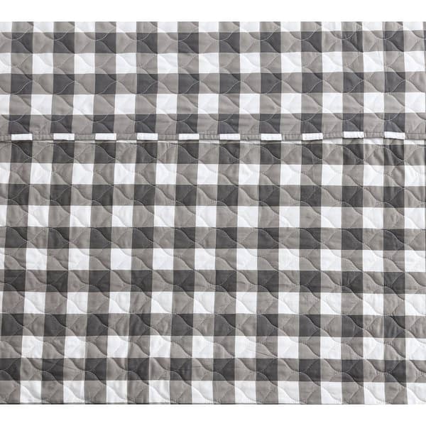 Spirit Linen Home&#8482; Holiday Grey & White Quilt Set