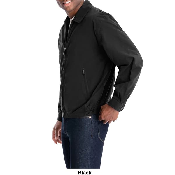 Mens Big &amp; Tall London Fog Zip Front Lightweight Golf Jacket