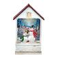Kurt S. Adler 9.2in. Lighted Snowman House - image 1