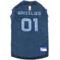 NBA Memphis Grizzlies Basketball Mesh Pet Jersey - image 1