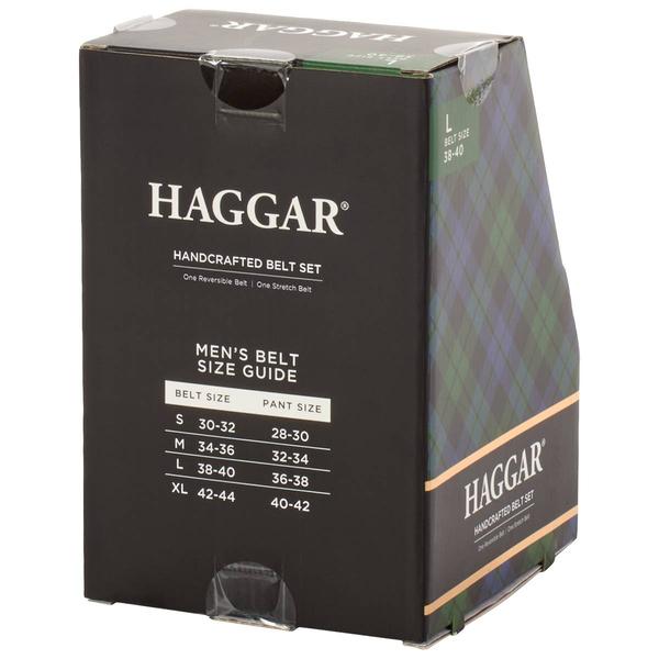 Mens Haggar® 2-Pack Belts in a Box