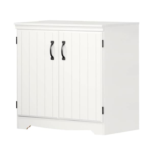 South Shore Farnel Pure White 2-Door Storage Cabinet - image 