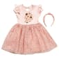 Girls &#40;4-6x&#41; BTween&#40;R&#41; Cap Sleeve Cheetah Hearts Tutu Dress - image 1