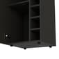 FM FURNITURE Maya Black Wengue Tall Bar Cabinet - image 4