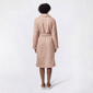 Womens Jasmine Rose Long Sleeve Stripe Shawl Robe - image 2