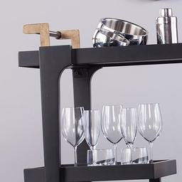 Southern Enterprises Martin Zhori Modern Bar Cart