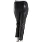Juniors Plus Feathers Faux Leather Seamed Leggings - image 2
