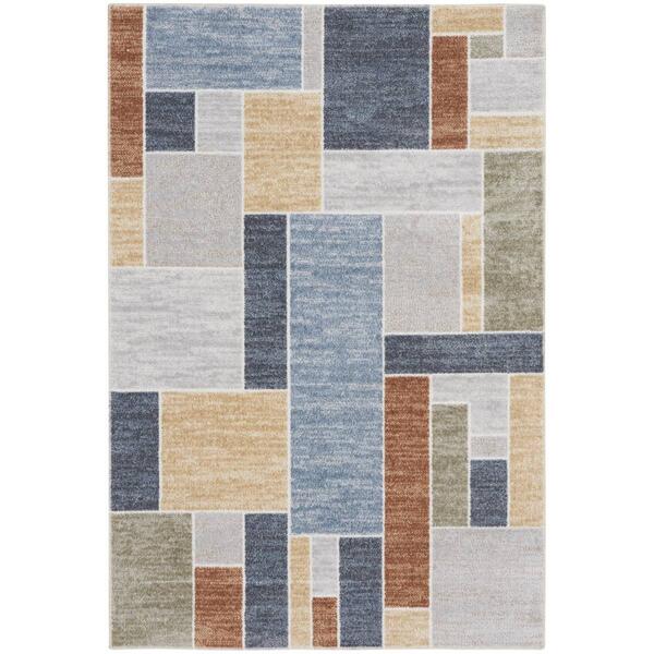 Nourison Astra Colorblock Rectangular Large Area Rug - image 