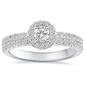 Nova Star(R) Sterling Silver 1/2ctw. Lab Grown Diamond Bridal Ring - image 1