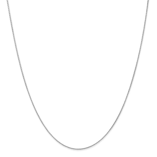 Gold Classics&#40;tm&#41; .7mm. White Baby Parisian Wheat Necklace - image 