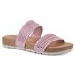 Womens Cliffs by White Mountain Thrilled Double-Strap Sandals - image 1