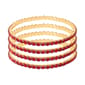Jessica Simpson 5pc. Pink Rhinestone Stretch Bracelet Set - image 1