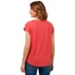 Womens French Laundry Short Dolman Sleeve Blouse w/Soutache - image 2