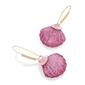 Betsey Johnson Seashell Dangle Earrings - image 3