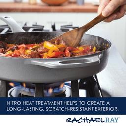Rachael Ray Premium Rust-Resistant™ Cast Iron Skillet - 12-Inch